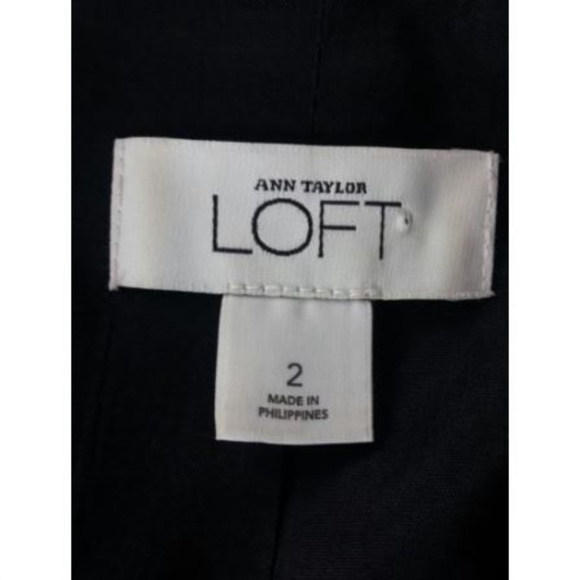 LOFT Wool Blend Pinstripe Career Blazer - Picture 5 of 6